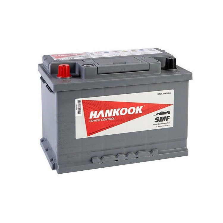 Hankook Starter Battery: Type 072, 74Ah 12V