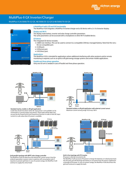 Victron Energy MultiPlus-II GX 24V 3000VA