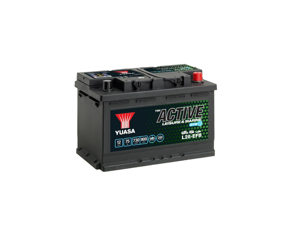 Yuasa L28-EFB Leisure & Marine Battery