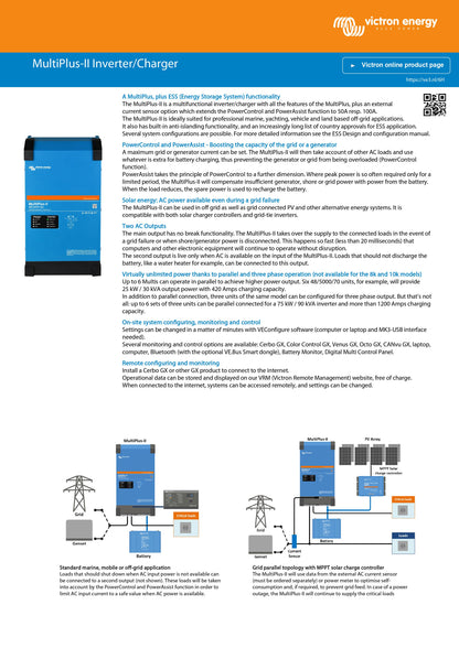 Victron Energy MultiPlus-II 24V 5000VA