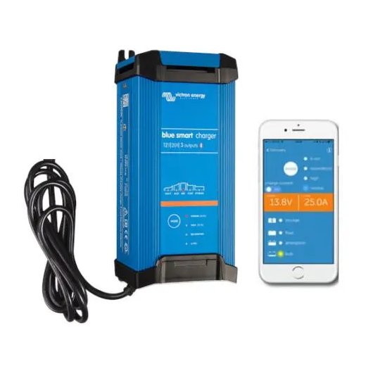 Victron Energy Blue Smart IP22 Charger 12V 20A 3 Output UK