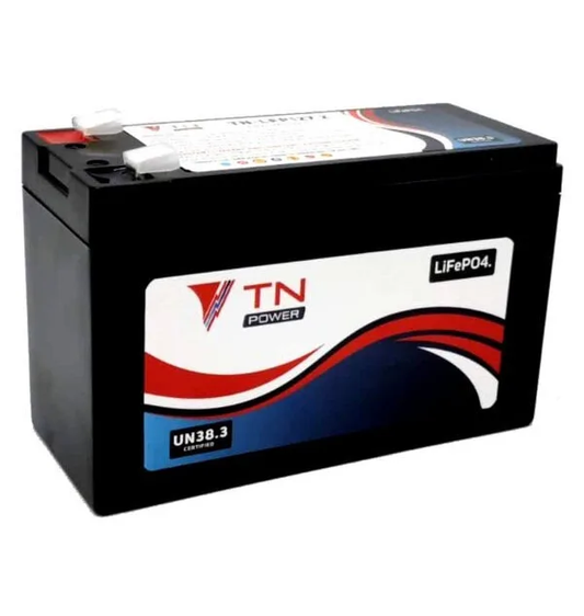 TN Power Lithium 12V 7.2Ah Leisure Battery LiFePO4 - TN7.2