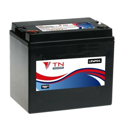 TN Power Lithium 12V 33Ah Leisure Battery LiFePO4 - TN33