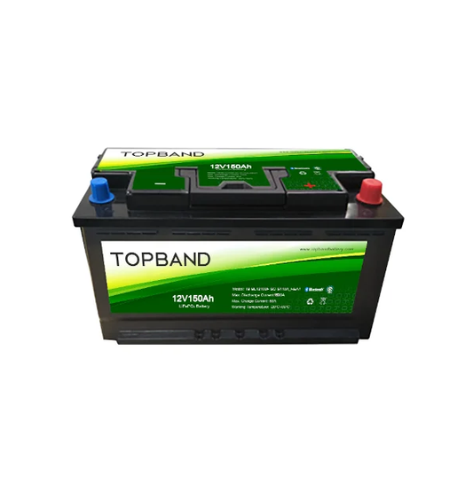 Topband B Series 12V 150Ah Lithium/LifePO4 Battery with Bluetooth and Heater