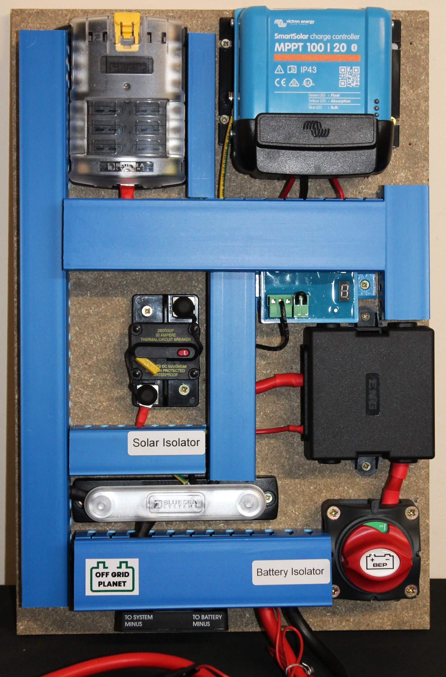 Victron Solar MPPT Basic board, 150A/1800W Max output, prewired