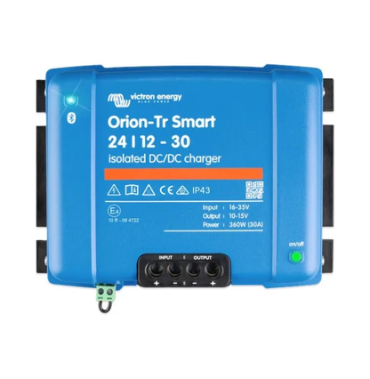 Victron Orion-Tr Smart Isolated DC-DC Charger 24/12V 30A (360W)