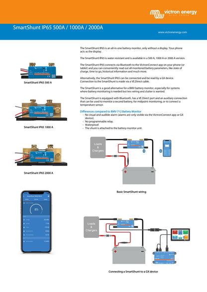 Victron Energy SmartShunt IP65 500A