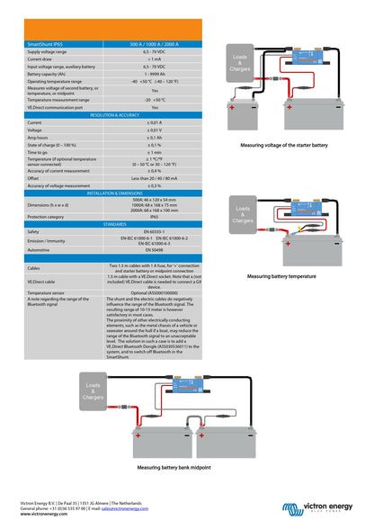 Victron Energy SmartShunt IP65 2000A