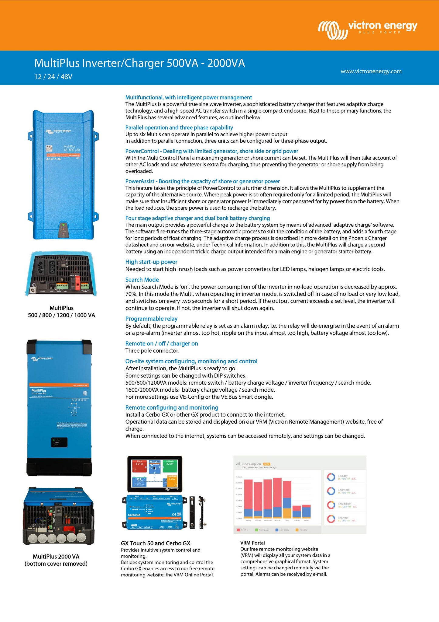 Victron Energy MultiPlus 12V 2000VA