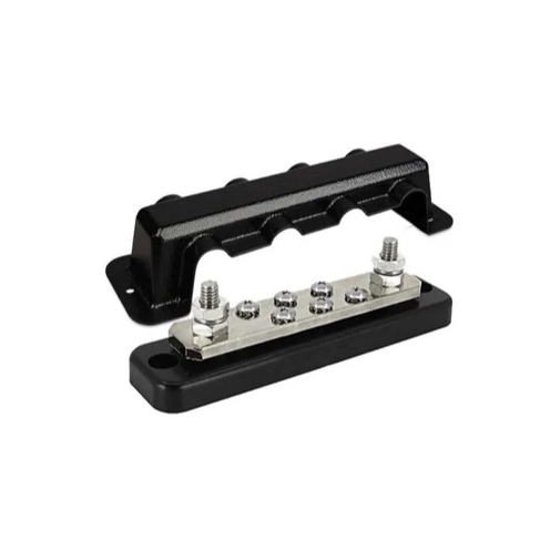 Victron Energy Busbar with 6 Screws & Cover 250A 2P