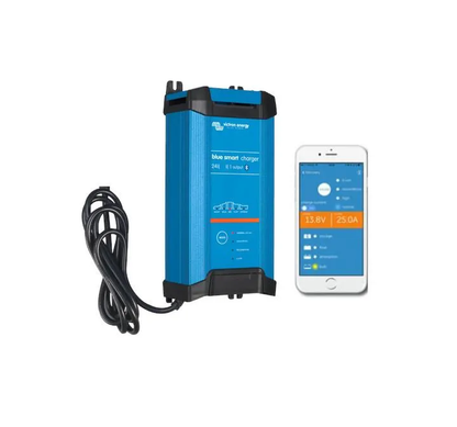 Victron Energy Blue Smart IP22 Charger 24/16 16A 1 Output 24V 16A UK