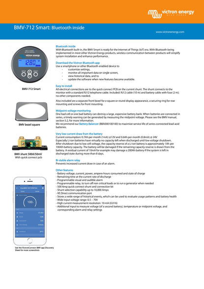 Victron Smart Battery Monitor BMV-712